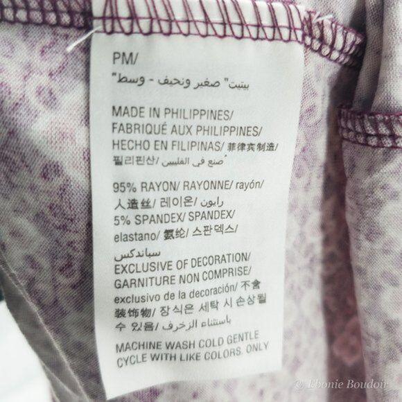 Style & Co Printed Embroidered Peasant Top Tiled Embrace PM - Picture 4 of 8